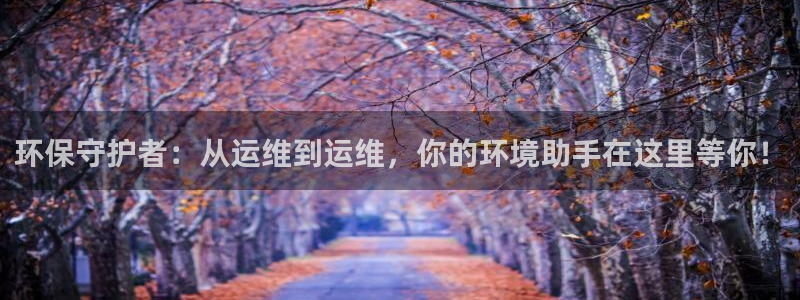 彩名堂怎么打最稳：环保守护者：从运维