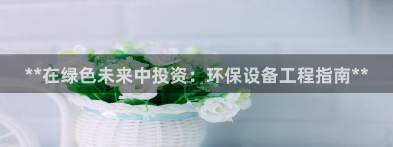 彩名堂排三：**在绿色未来中投资：环保设备工程指南**