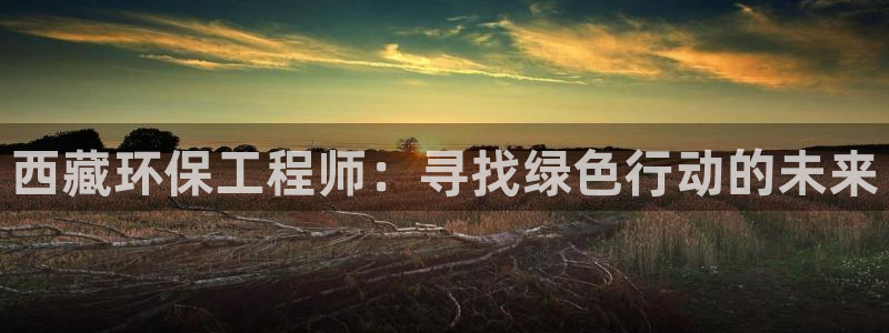 彩名堂是不是不能用了吗：西藏环保工程师：寻找绿色行动的未来